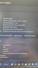 Garantili Faturalı HP 15-FD0039NT İ5-13.Nesil/512 SSD/12 Ram