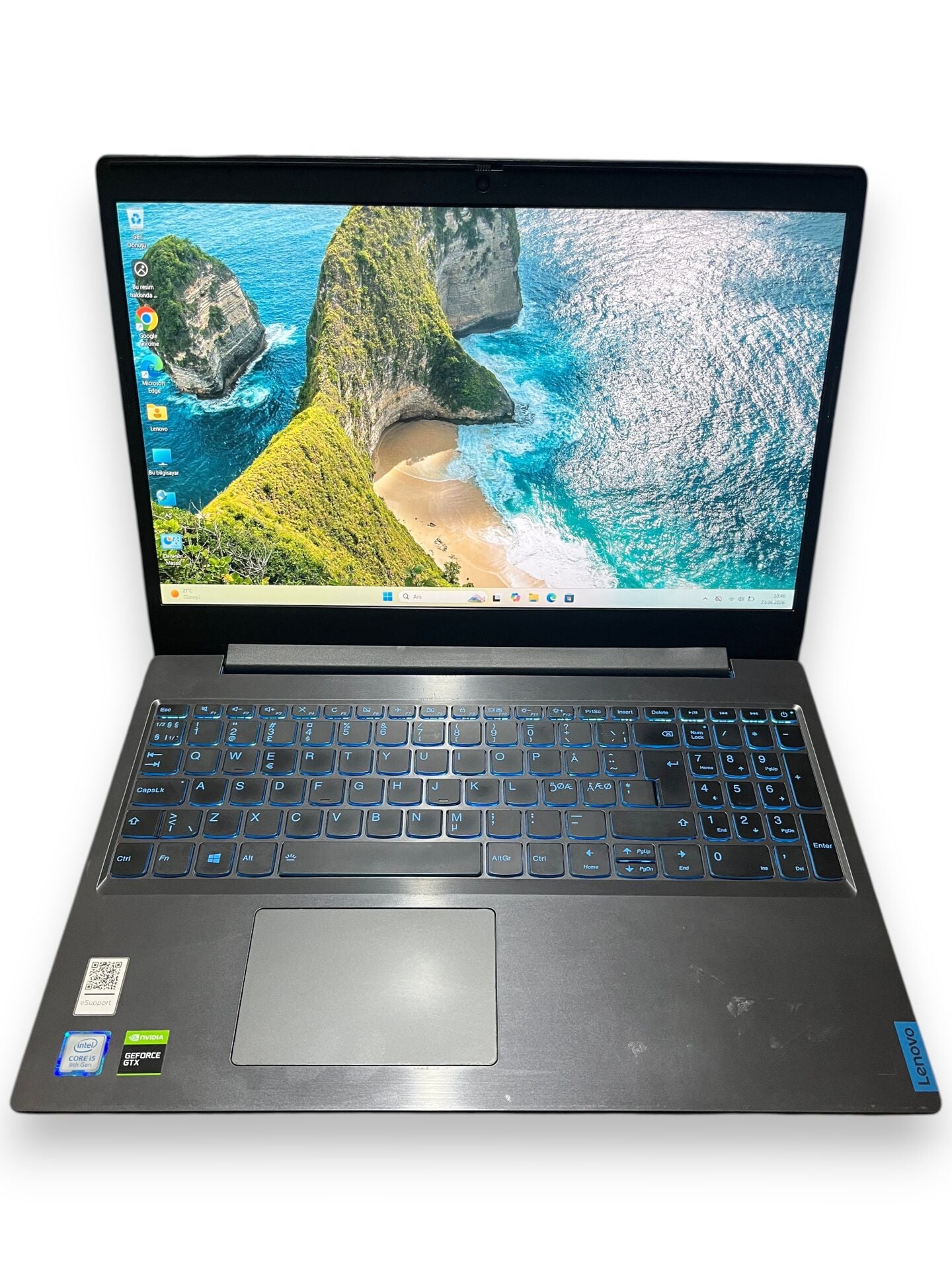 Lenovo IdeaPad L340-15IRH i5 9300H 16 Ram 512 GB SSD GTX 1050