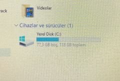 HP ProBook 440 G5 / i5-8.Nesil / 8GB Ram / 128GB SSD / 14'' İnç