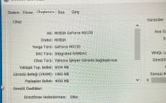 Casper Nirvana F750 / İ7-8.Nesil / 8Ram / 240 SSD / MX150