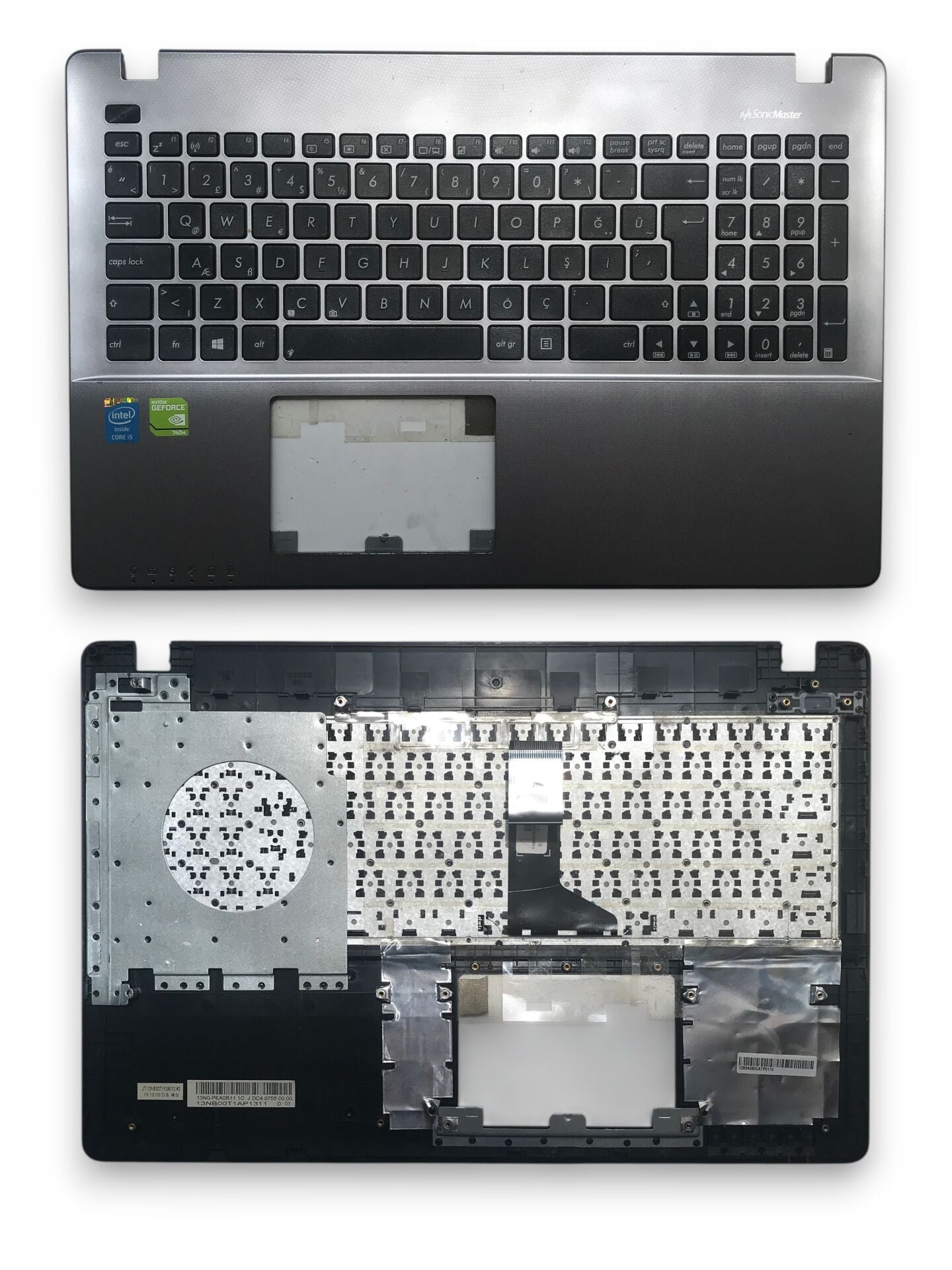 Asus X550L Klavye Kasa 13N0-PEA0R11