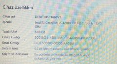 Hp 15-p100nt / İ5-4.Nesil / 8Ram / 1TB HDD / 840M