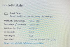 Hp 15-p100nt / İ5-4.Nesil / 8Ram / 1TB HDD / 840M