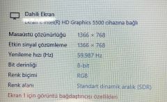 Hp 15-p214nt / İ7-5.Nesil / 8Ram / 240SSD / GeForce 840M