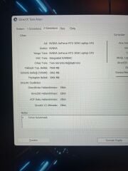 Kutulu Casper Excalibur G770 i7 12450H 8 Ram 512 TB SSD RTX 3050