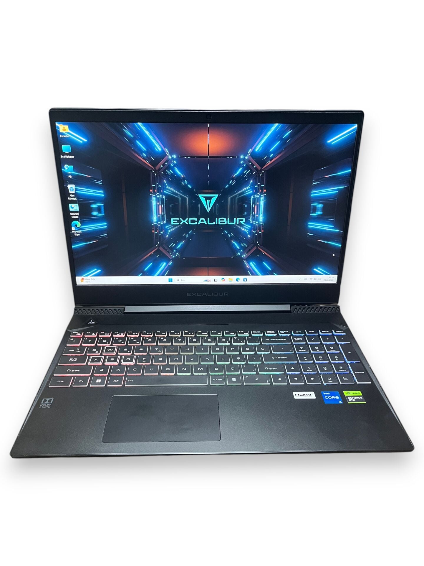 Kutulu Casper Excalibur G770 i7 12450H 8 Ram 512 TB SSD RTX 3050