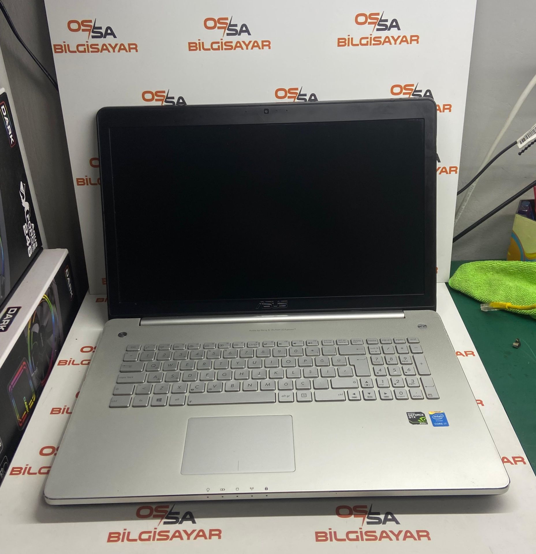 Asus N750JK / İ7-4.Nesil / 16 Ram / 1.5TB HDD / 256SSD / GTX 850M / 17.3 FULL HD