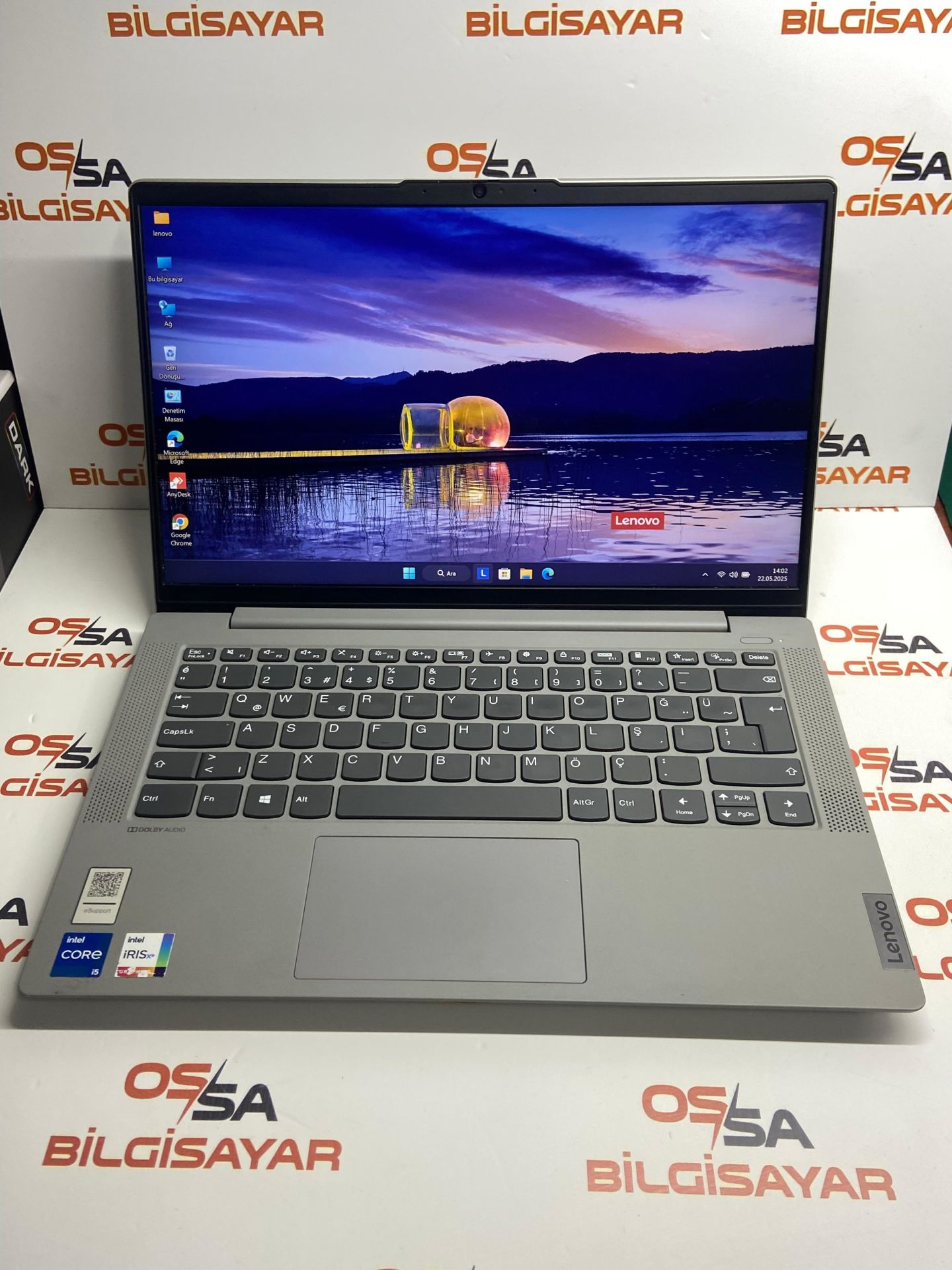 İdeapad 5 14ITL05 / İ5-11.Nesil / 8Ram / 512SSD / GeForce MX450