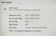 Vıctus 15-fa0000nt / İ7-12.Nesil / 16 Ram / 1TB SSD / 3050 Tİ