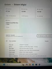 HP EliteBook 660 G11 Intel Core Ultra 7 155U 16 Ram 512 GB SSD