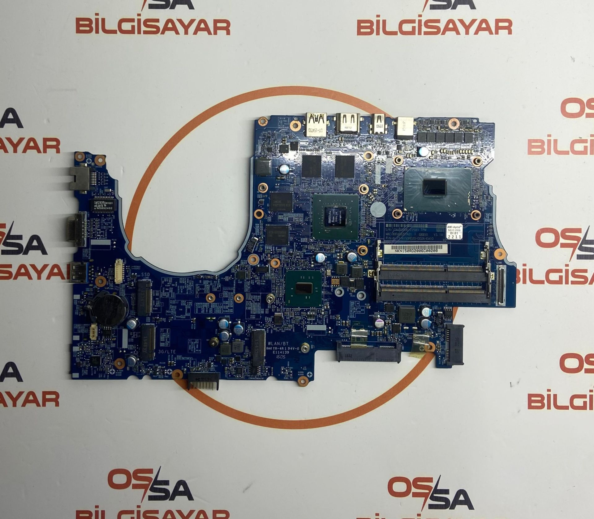 Monster Abra A5 V7.1 Anakart / İ7-6.Nesil (SR2FQ) / GTX 960M (4GB) / N150RD20-D02A