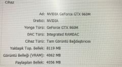 Monster Abra A5 V7.1 Anakart / İ7-6.Nesil (SR2FQ) / GTX 960M (4GB) / N150RD20-D02A