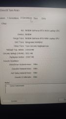 Asus Tuf FA507 Ryzen7 32 RAM 512SSD RTX 4050 6GB