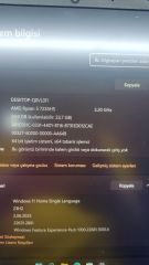 Lenovo LOQ 15ARP9 R5-7235HS 24 RAM 512 SSD RTX3050 6 GB