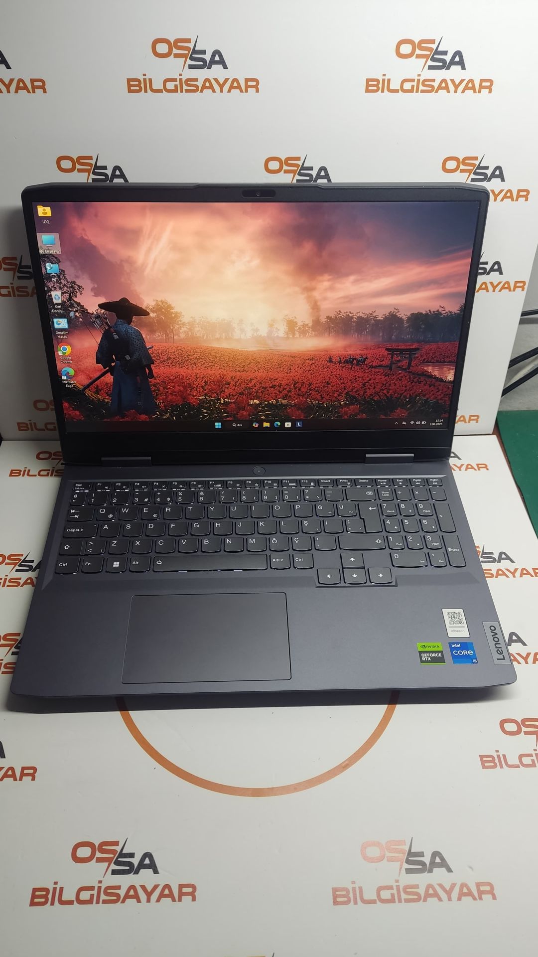 Lenovo LOQ 15IRH8 İ5-12.Nesil16 RAM 512 SSD RTX4050 6 GB