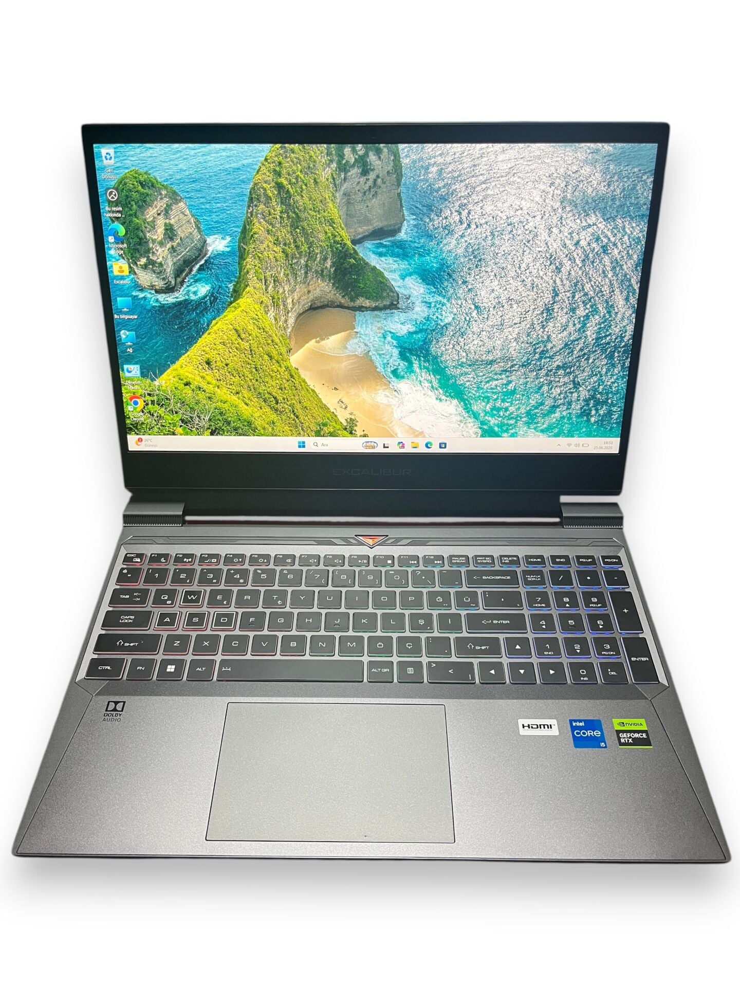 Kutulu Casper Excalibur G880 i5 13420H 16 Ram 500GB SSD RTX 3050