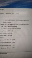 Monster Abra İ5-12.nesil 16 RAM 512 SSD RTX 3050 6 GB