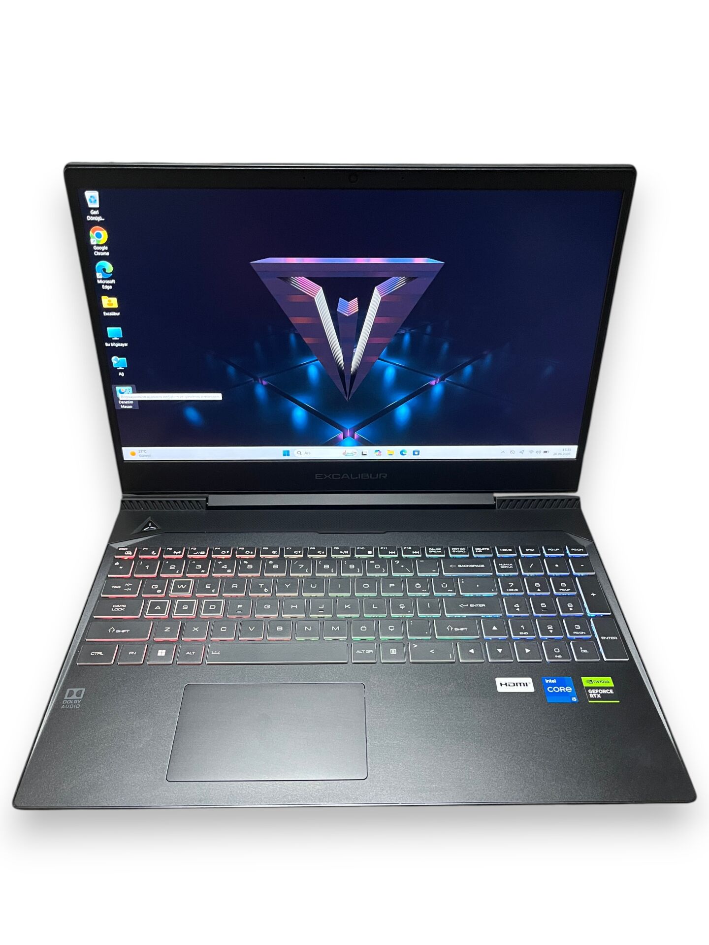 Kutulu Casper Excalibur G770 i5 12450H 16 Ram 500GB SSD RTX 3050