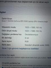 Garantili Excalibur İ5-13420H 16 RAM 1 TB SSD RTX 5050 8 GB 115W