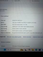 Garantili Excalibur İ5-13420H 16 RAM 1 TB SSD RTX 5050 8 GB 115W