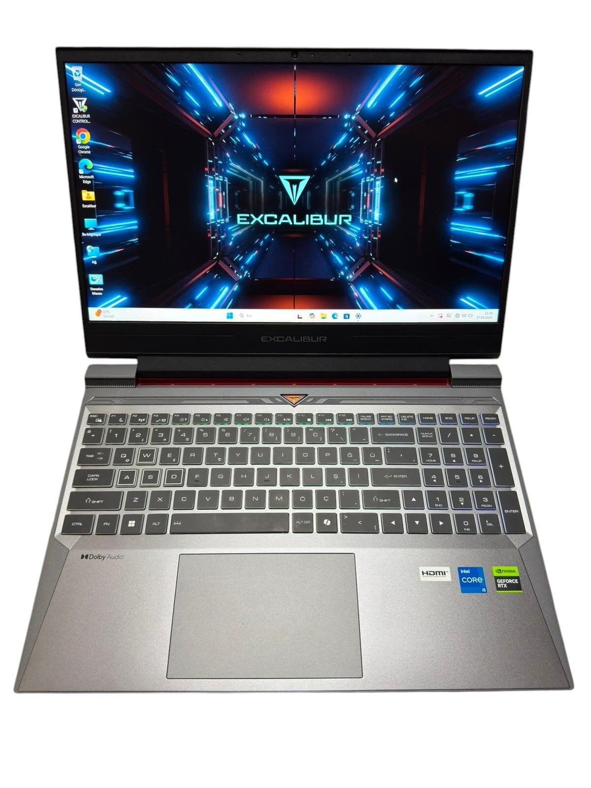 Garantili Excalibur İ5-13420H 16 RAM 1 TB SSD RTX 5050 8 GB 115W