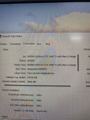 HP Pavılıon Anakart İ7-9.Nesil GTX 1650 Tİ 6 GB