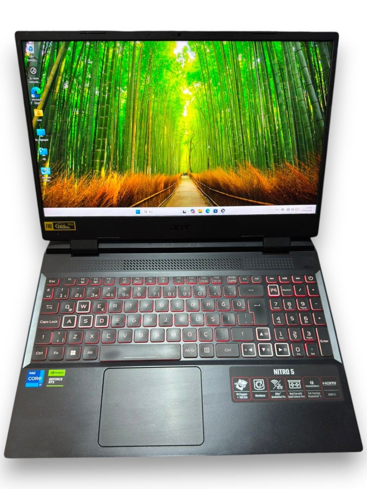 Acer Nitro 5 i7-12650H 16 RAM 512 SSD RTX 4060 8 GB 128 Bit 140W