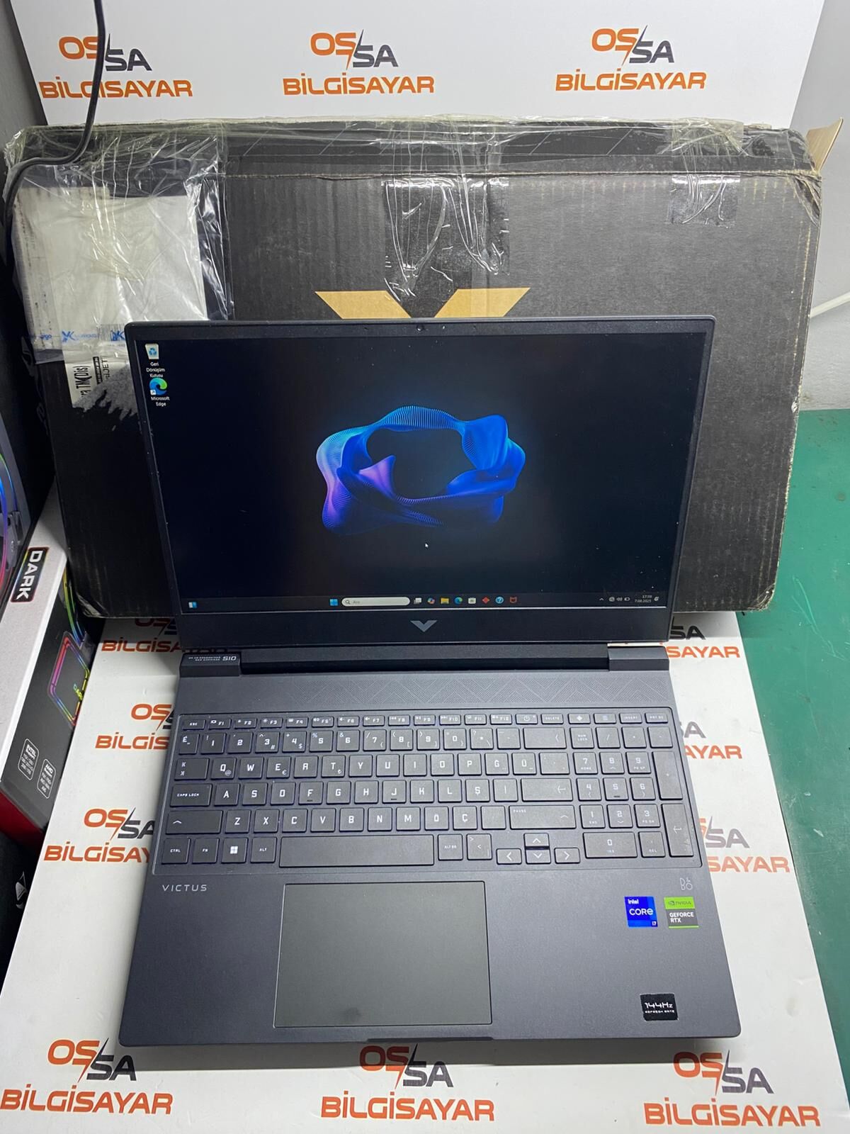 Garantili HP Victus İ7-13.Nesil 16 RAM 512 SSD RTX 4050 6 GB