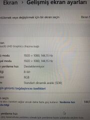 Garantili HP Victus İ7-13.Nesil 16 RAM 512 SSD RTX 4050 6 GB