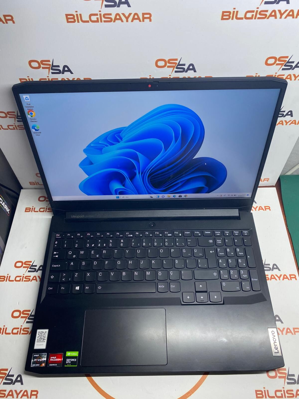 Lenovo Gaming 15ACH6 R5-5600H 8 RAM 512 SSD GTX 1650 4 GB