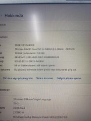 Monster Abra A7 V12.5 İ5-11.Nesil 12 RAM 512 SSD GTX 1650 4 GB