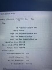 Excalibur G770 İ5-10.Nesil 8 RAM 512 SSD GTX 1650 4 GB
