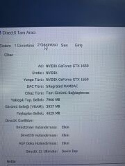 Excalibur G770 İ5-10.Nesil 8 RAM 512 SSD GTX 1650 4 GB