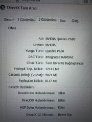 Hp zBook 15V G5 i7-9750H 16 RAM 512 SSD NVİDİA Quadro P600 4 GB