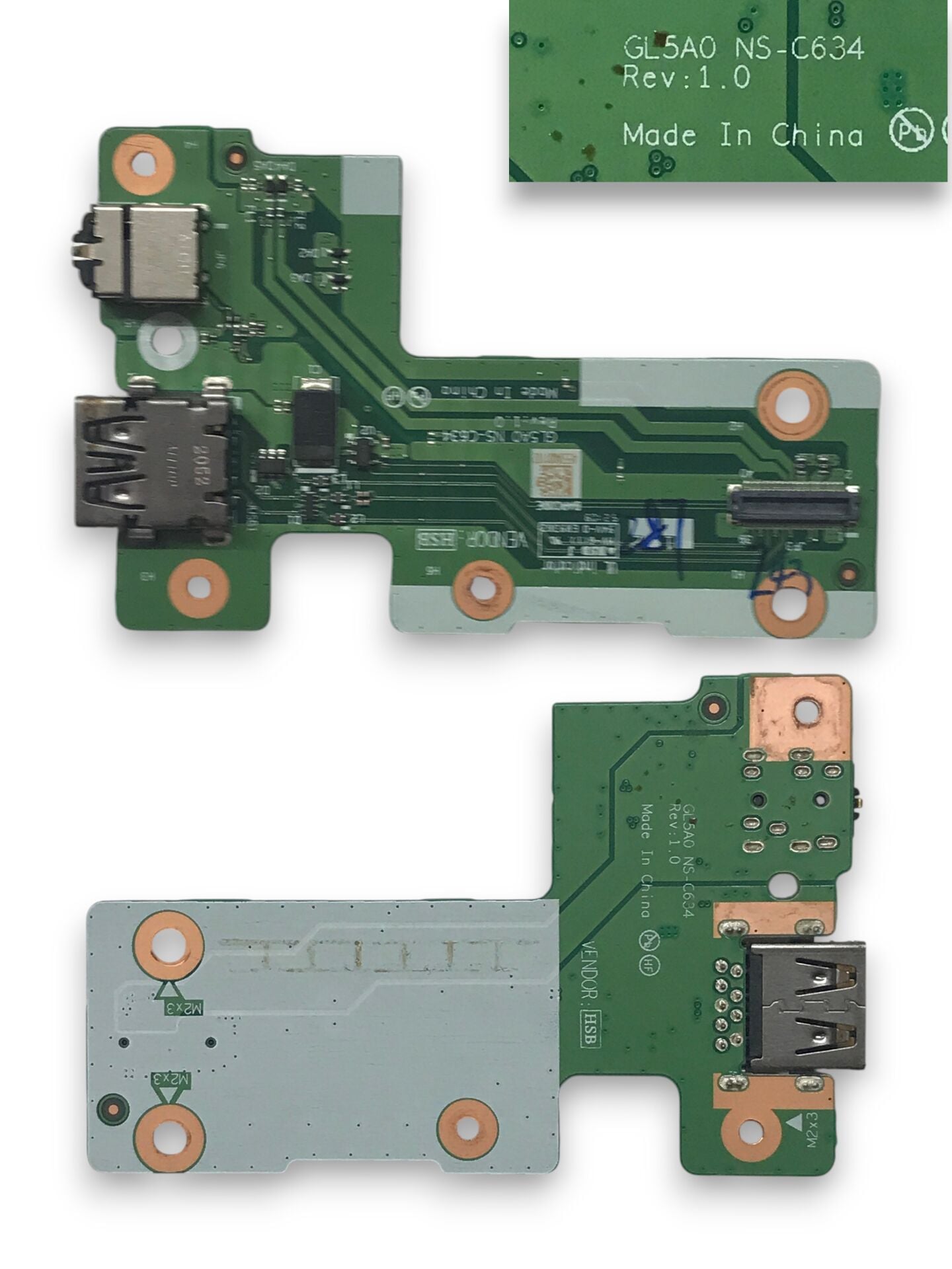 Lenovo ThinkPad L15 USB Audio Board GL5A0 NS-C634 REV:1.0