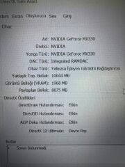 Dell Vostro İ7-1065G7 16 RAM 512 SSD NVİDİA MX330 2 GB E.kart