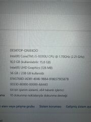 Lenovo ThinkPad T14 vPRO i5-10310U 16 RAM 256 SSD 14'' Dokunmatik