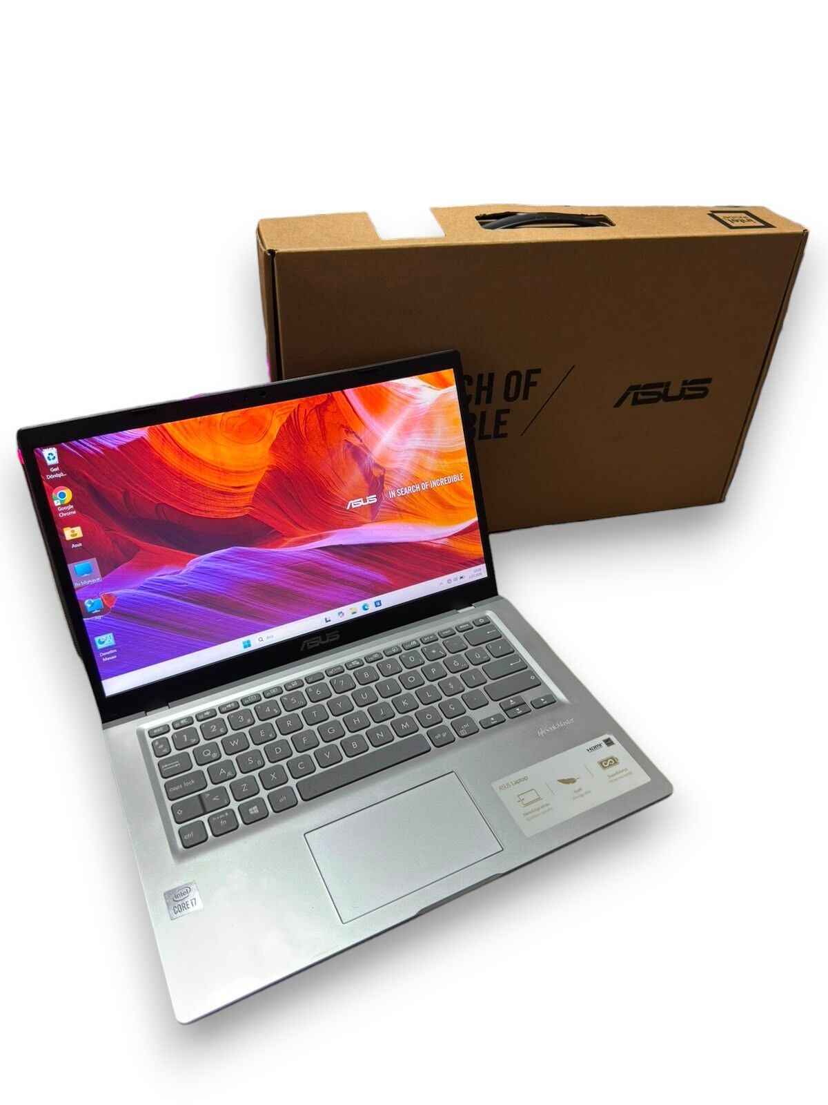 14'' Asus X415J i7-1065G7 8 RAM 512 SSD