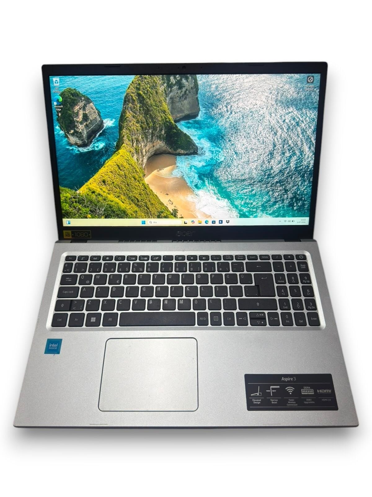 Acer Aspire 3 İntel Celeron N4500 4 RAM 128 SSD