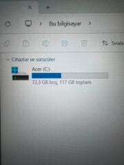 Acer Aspire 3 İntel Celeron N4500 4 RAM 128 SSD
