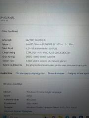 Acer Aspire 3 İntel Celeron N4500 4 RAM 128 SSD