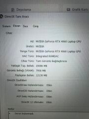 Garantili Lenovo LOQ R7-7435HS 24 RAM 512 SSD RTX4060 8 GB 144Hz