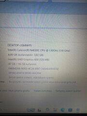 Hometech İntel Celeron 4020C 4 RAM 128 SSD
