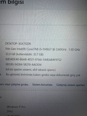 Dell Latitude 5520 vPRO i5-1145G7 32 RAM 256 SSD