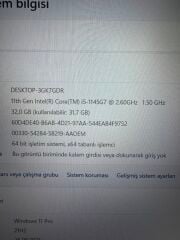 Dell Latitude 5520 vPRO i5-1145G7 32 RAM 256 SSD