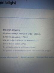 Lenovo İdeaPad 3 i3-1-1215U 8 RAM 512 SSD