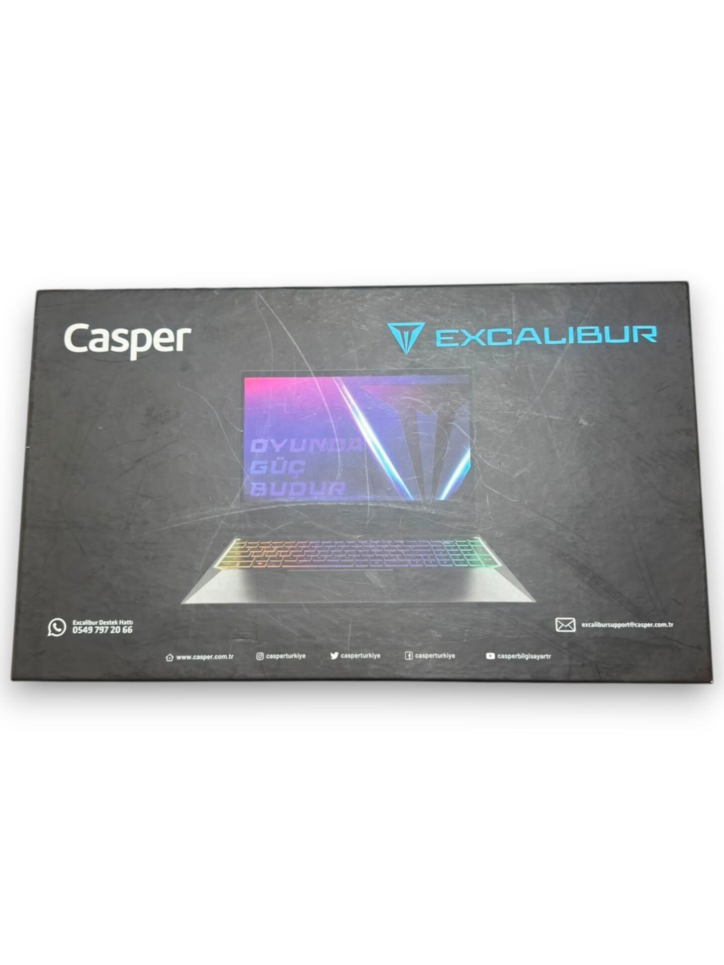 Sıfır Excalibur G880 i5-13420H 16 RAM 512 SSD RTX 3050 6 GB