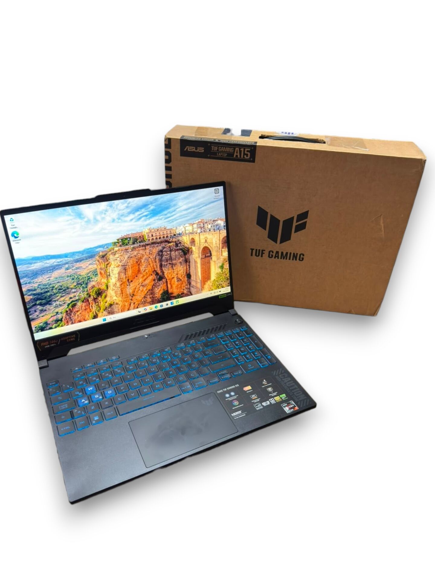 Garantili Asus TUF R7 7435HS 16 RAM 512 SSD RTX 4050 6 GB E.kart