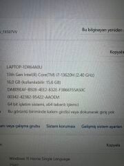 Garantili Asus TUF i7-13620H 16 RAM 512 SSD RTX 4060 8 GB 140W