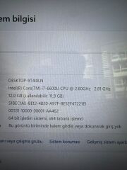 Lenovo ThinkPad T460S i7-6600U 12 RAM 256 SSD